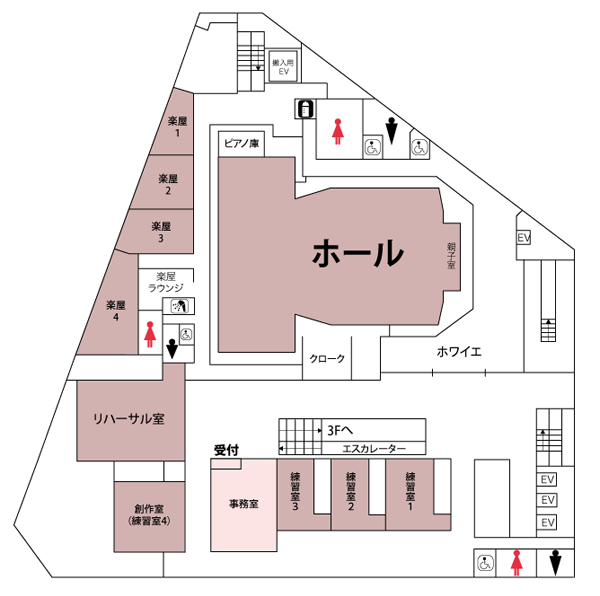 4階フロアマップ